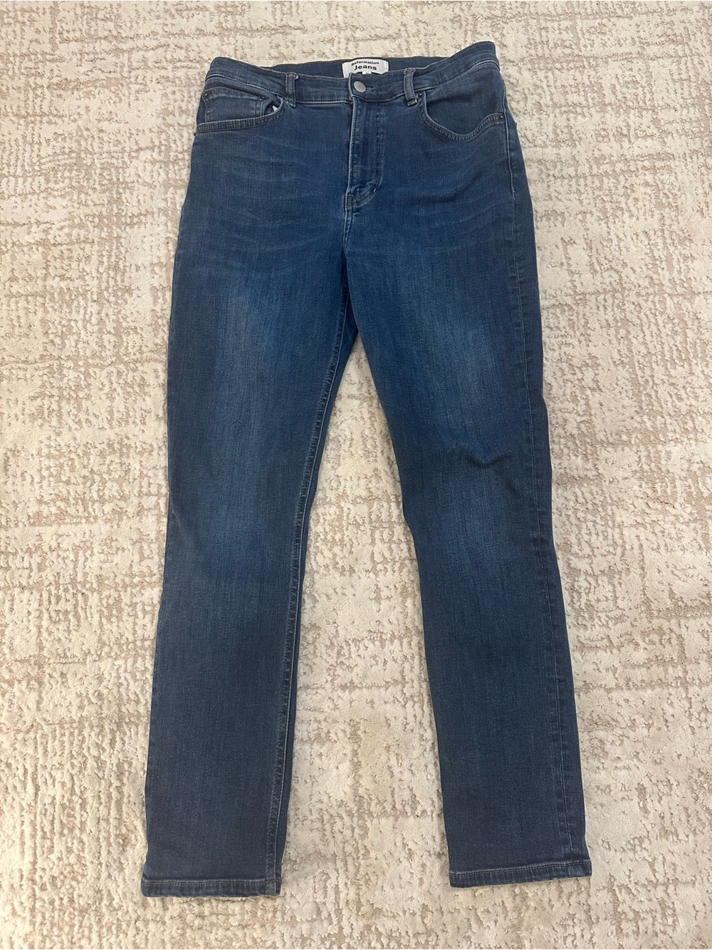 Reformation Harper High Rise Skinny Jeans Size 30 Medium Wash Sustainable Denim